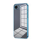 Transparent Plating Fine Hole Phone Case, For iPhone 17e / 16e, For iPhone 17 Pro Max, For iPhone 17 Pro