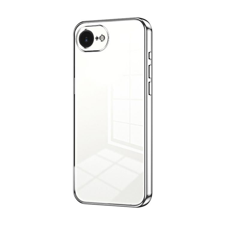 Transparent Plating Fine Hole Phone Case, For iPhone 17e / 16e, For iPhone 17 Pro Max, For iPhone 17 Pro