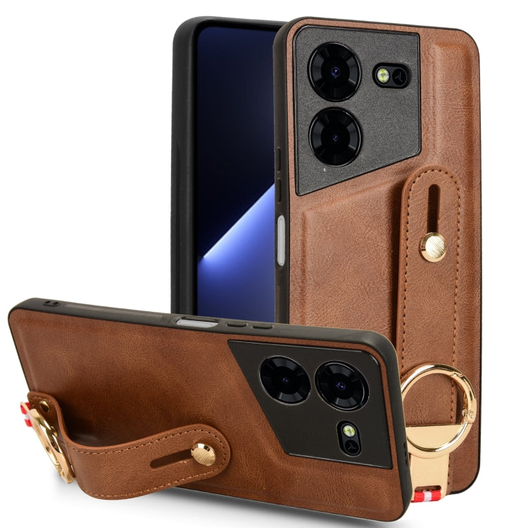 Wristband Leather Back Phone Case