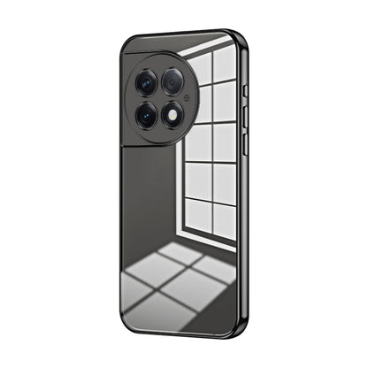Transparent Plating Fine Hole Phone Case, For OnePlus Nord 4, For OnePlus Ace 3 Pro, For OnePlus Ace 2 Pro