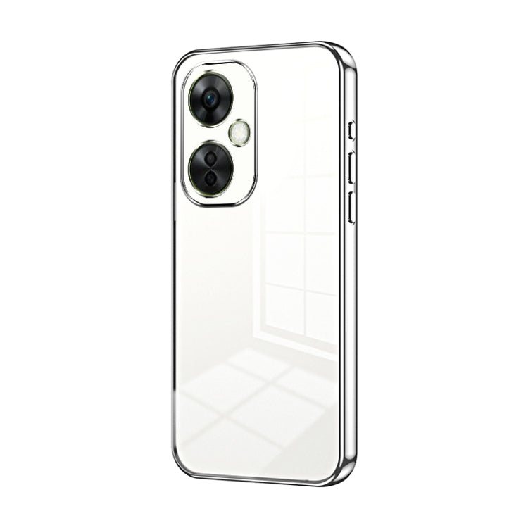 Transparent Plating Fine Hole Phone Case, For OnePlus Nord CE 3 Lite / Nord N30, For OnePlus Ace 2V / Nord 3, For OnePlus Ace 2 / 11R