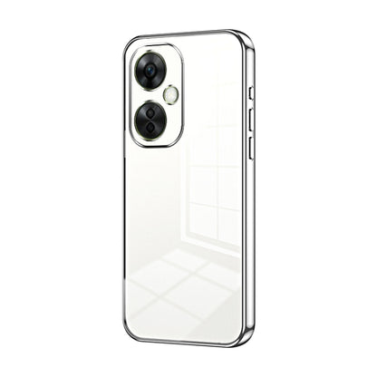 Transparent Plating Fine Hole Phone Case, For OnePlus Nord CE 3 Lite / Nord N30, For OnePlus Ace 2V / Nord 3, For OnePlus Ace 2 / 11R
