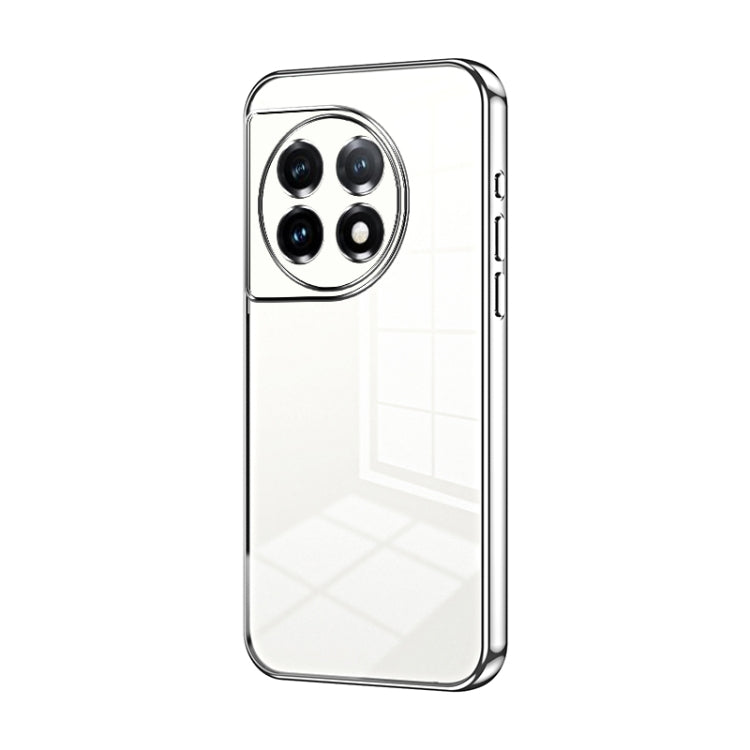 Transparent Plating Fine Hole Phone Case, For OnePlus 11, For OnePlus 10T / Ace Pro, For OnePlus Ace / 10R