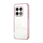 Transparent Plating Fine Hole Phone Case, For OnePlus 10 Pro, For OnePlus Nord N20 5G, For OnePlus 9R