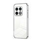 Transparent Plating Fine Hole Phone Case, For OnePlus 10 Pro, For OnePlus Nord N20 5G, For OnePlus 9R