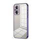 Transparent Plating Fine Hole Phone Case, For OnePlus 10 Pro, For OnePlus Nord N20 5G, For OnePlus 9R