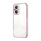 Transparent Plating Fine Hole Phone Case, For OnePlus 10 Pro, For OnePlus Nord N20 5G, For OnePlus 9R