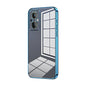 Transparent Plating Fine Hole Phone Case, For OnePlus 10 Pro, For OnePlus Nord N20 5G, For OnePlus 9R