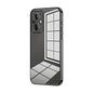 Transparent Plating Fine Hole Phone Case, For OnePlus 10 Pro, For OnePlus Nord N20 5G, For OnePlus 9R