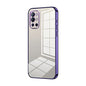 Transparent Plating Fine Hole Phone Case, For OnePlus 10 Pro, For OnePlus Nord N20 5G, For OnePlus 9R