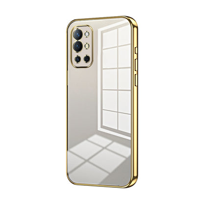 Transparent Plating Fine Hole Phone Case, For OnePlus 10 Pro, For OnePlus Nord N20 5G, For OnePlus 9R