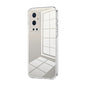 Transparent Plating Fine Hole Phone Case, For OnePlus 9 Pro, For OnePlus 9, For OnePlus 8T