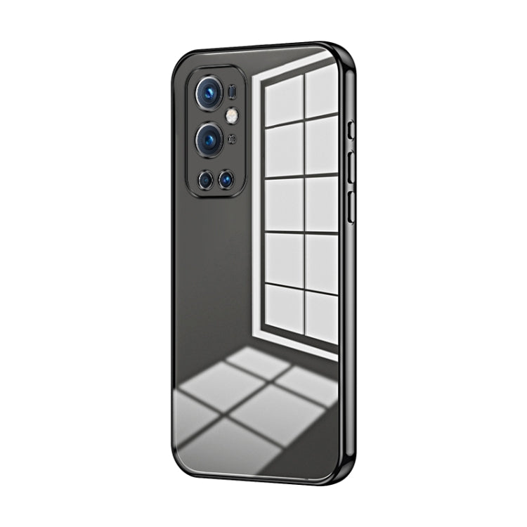Transparent Plating Fine Hole Phone Case, For OnePlus 9 Pro, For OnePlus 9, For OnePlus 8T