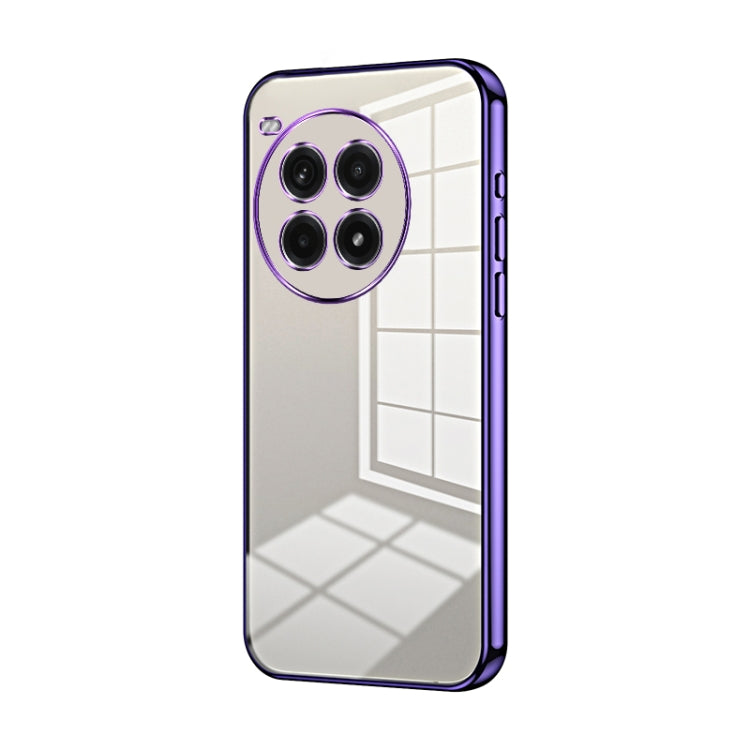 Transparent Plating Fine Hole Phone Case, For OnePlus Nord 4, For OnePlus Ace 3 Pro, For OnePlus Ace 2 Pro