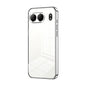 Transparent Plating Fine Hole Phone Case, For OnePlus Nord 4, For OnePlus Ace 3 Pro, For OnePlus Ace 2 Pro
