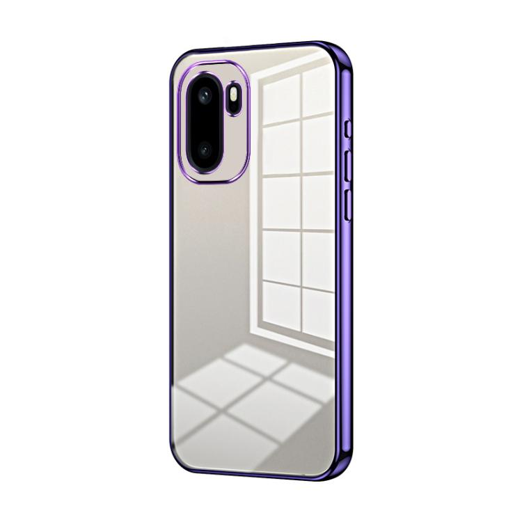 Transparent Plating Fine Hole Phone Case, For OnePlus Ace 6, For OnePlus Ace 5 / 13R, For OnePlus 13
