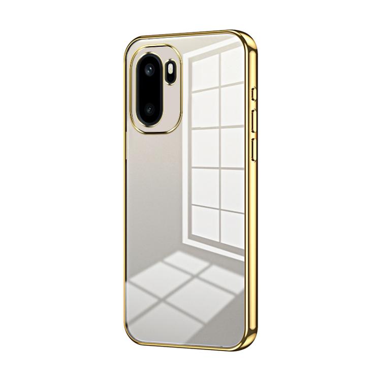 Transparent Plating Fine Hole Phone Case, For OnePlus Ace 6, For OnePlus Ace 5 / 13R, For OnePlus 13