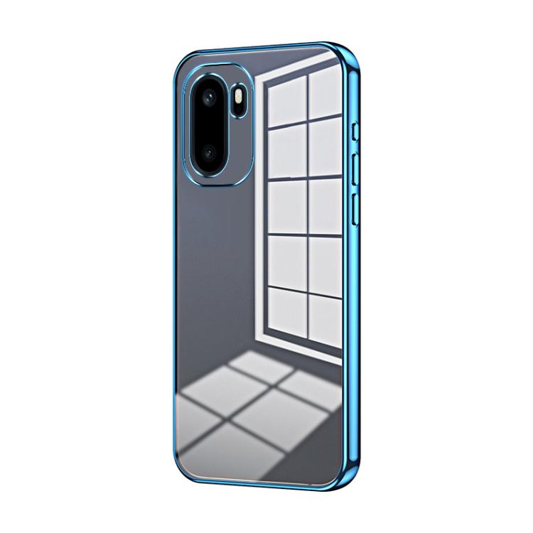 Transparent Plating Fine Hole Phone Case, For OnePlus Ace 6, For OnePlus Ace 5 / 13R, For OnePlus 13