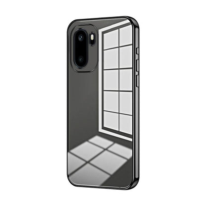 Transparent Plating Fine Hole Phone Case, For OnePlus Ace 6, For OnePlus Ace 5 / 13R, For OnePlus 13
