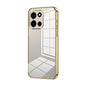 Transparent Plating Fine Hole Phone Case, For OnePlus Turbo 6V, For OnePlus Ace 6 / Ace 6T / 15R, For OnePlus Turbo 6