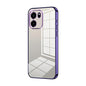 Transparent Plating Fine Hole Phone Case, For OnePlus Turbo 6V, For OnePlus Ace 6 / Ace 6T / 15R, For OnePlus Turbo 6