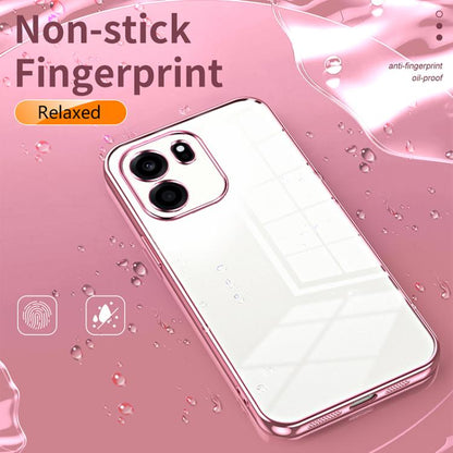 Transparent Plating Fine Hole Phone Case, For OnePlus Turbo 6V, For OnePlus Ace 6 / Ace 6T / 15R, For OnePlus Turbo 6