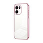 Transparent Plating Fine Hole Phone Case, For OnePlus Turbo 6V, For OnePlus Ace 6 / Ace 6T / 15R, For OnePlus Turbo 6