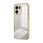 Transparent Plating Fine Hole Phone Case, For OnePlus Turbo 6V, For OnePlus Ace 6 / Ace 6T / 15R, For OnePlus Turbo 6