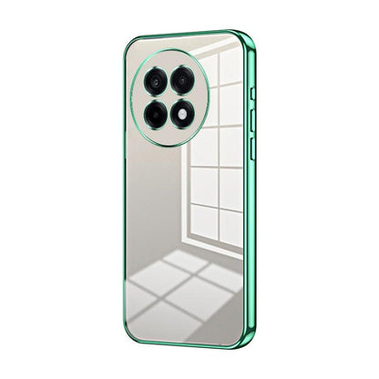 Transparent Plating Fine Hole Phone Case, For OnePlus Ace 6, For OnePlus Ace 5 / 13R, For OnePlus 13