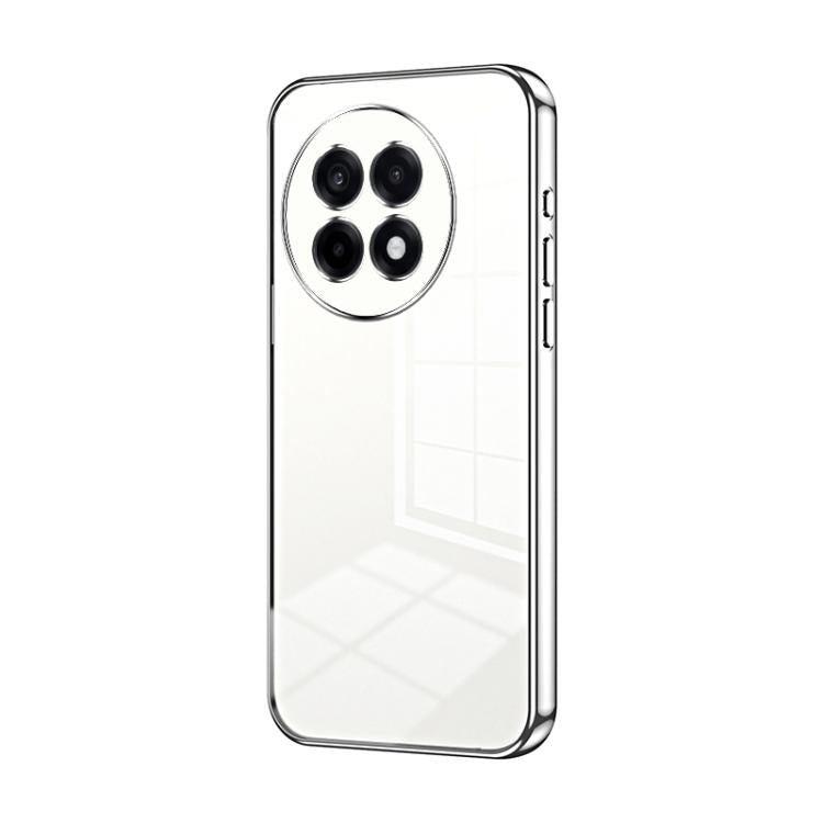 Transparent Plating Fine Hole Phone Case, For OnePlus Ace 6, For OnePlus Ace 5 / 13R, For OnePlus 13
