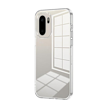 Transparent Plating Fine Hole Phone Case, For OnePlus Turbo 6V, For OnePlus Ace 6 / Ace 6T / 15R, For OnePlus Turbo 6