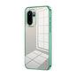 Transparent Plating Fine Hole Phone Case, For OnePlus Turbo 6V, For OnePlus Ace 6 / Ace 6T / 15R, For OnePlus Turbo 6