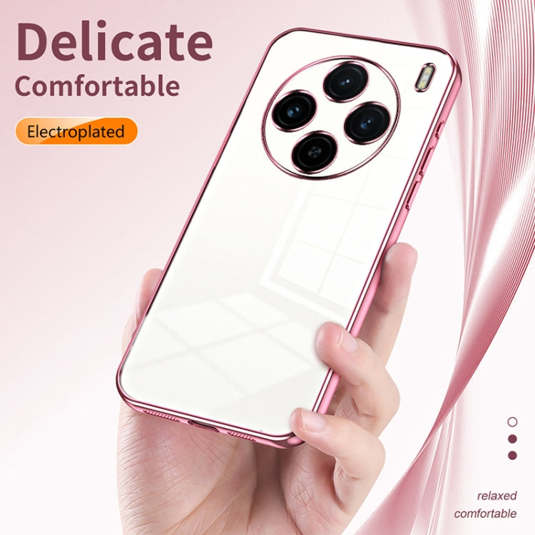 Transparent Plating Fine Hole Phone Case, Series 22