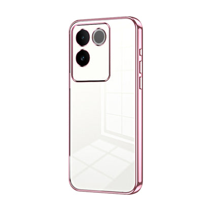 Transparent Plating Fine Hole Phone Case, Series 20