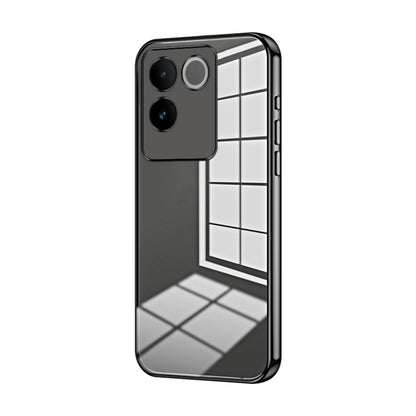 Transparent Plating Fine Hole Phone Case, Series 20