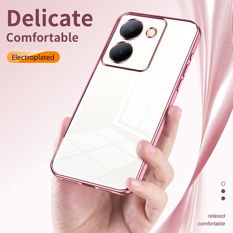 Transparent Plating Fine Hole Phone Case, Series 11