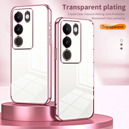 Transparent Plating Fine Hole Phone Case, Series 1