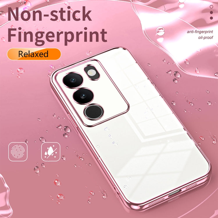 Transparent Plating Fine Hole Phone Case, Series 1