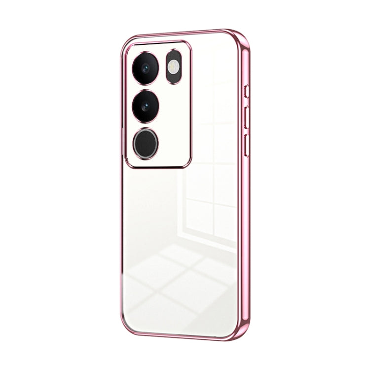 Transparent Plating Fine Hole Phone Case, Series 1