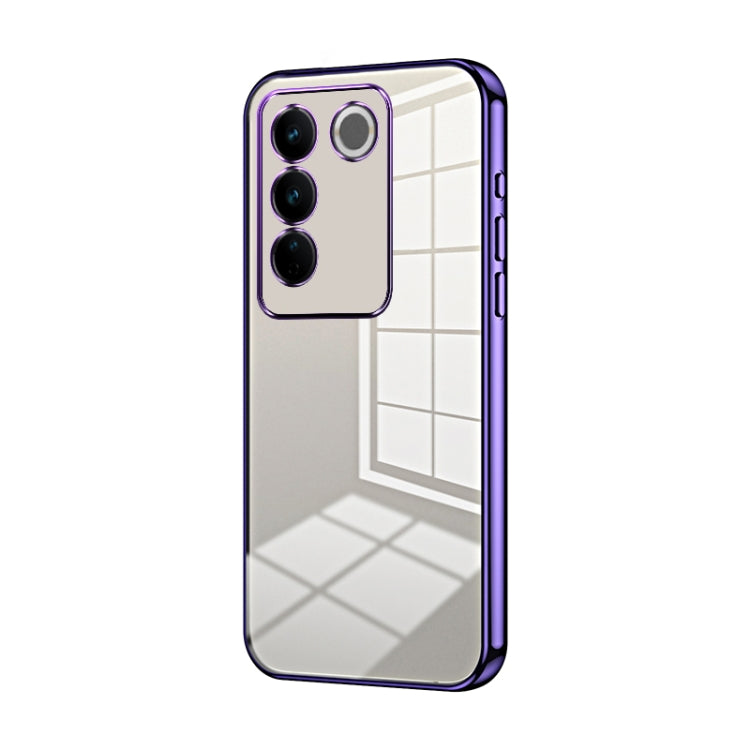 Transparent Plating Fine Hole Phone Case, Series 9