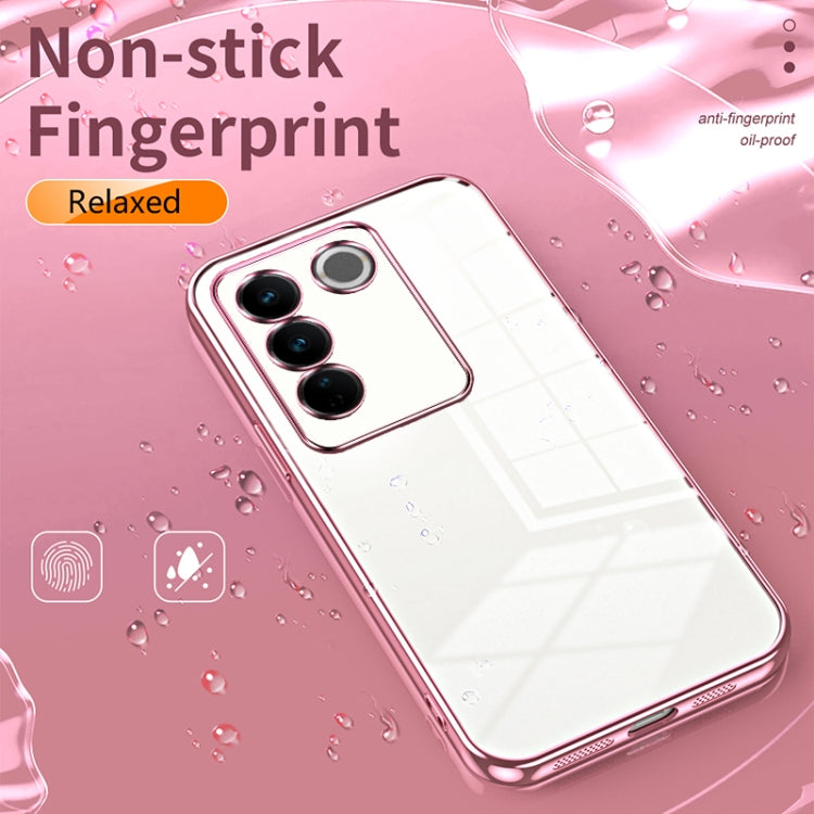 Transparent Plating Fine Hole Phone Case, Series 9