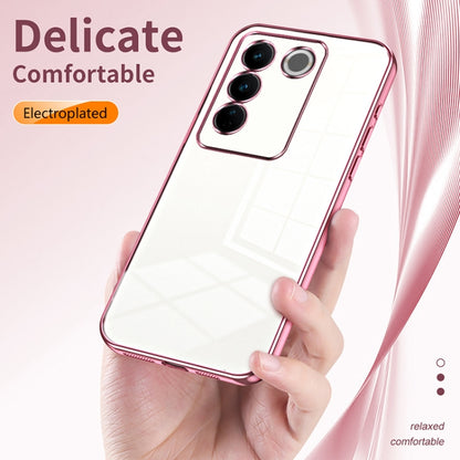 Transparent Plating Fine Hole Phone Case, Series 9