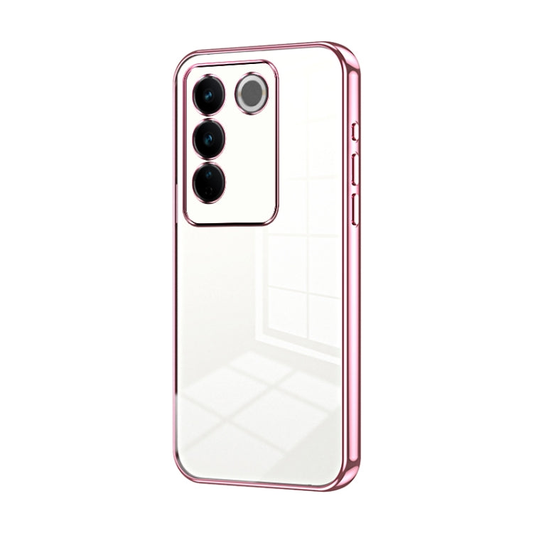 Transparent Plating Fine Hole Phone Case, Series 9