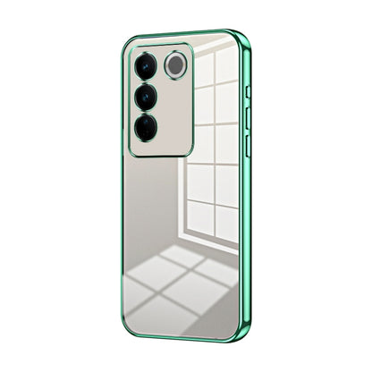 Transparent Plating Fine Hole Phone Case, Series 9