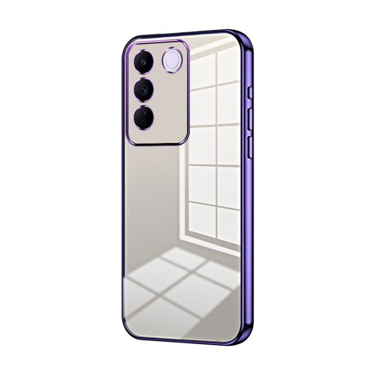 Transparent Plating Fine Hole Phone Case, Series 6