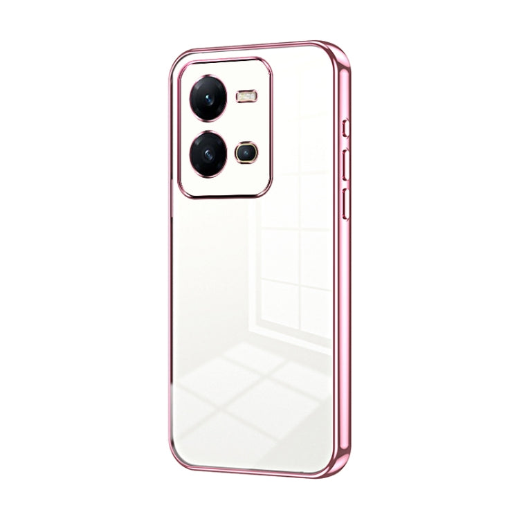 Transparent Plating Fine Hole Phone Case, Series 17