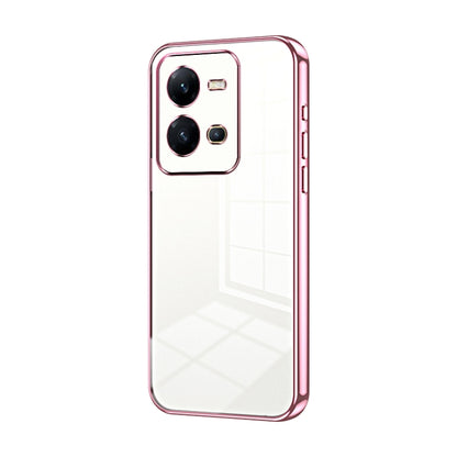 Transparent Plating Fine Hole Phone Case, Series 17