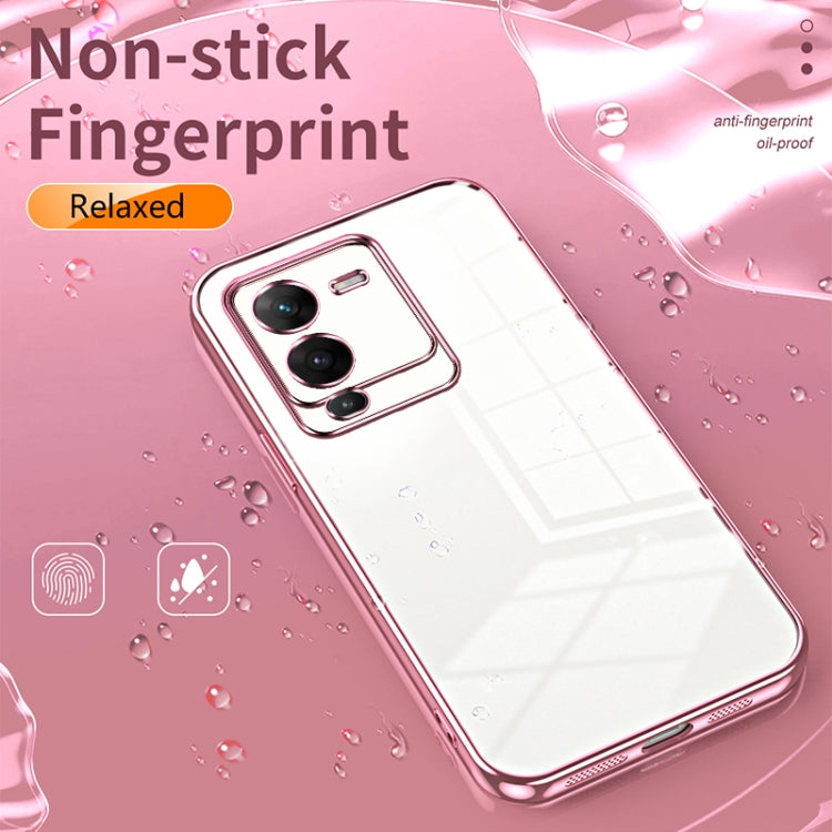 Transparent Plating Fine Hole Phone Case, Series 15