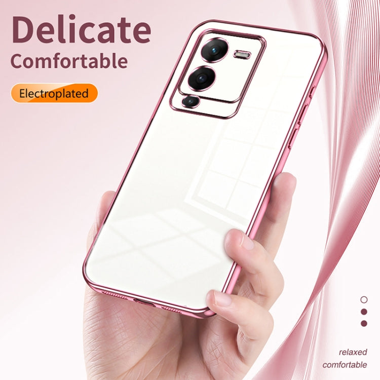 Transparent Plating Fine Hole Phone Case, Series 15