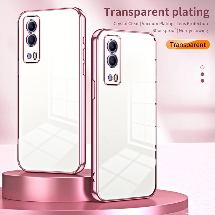 Transparent Plating Fine Hole Phone Case, Series 17